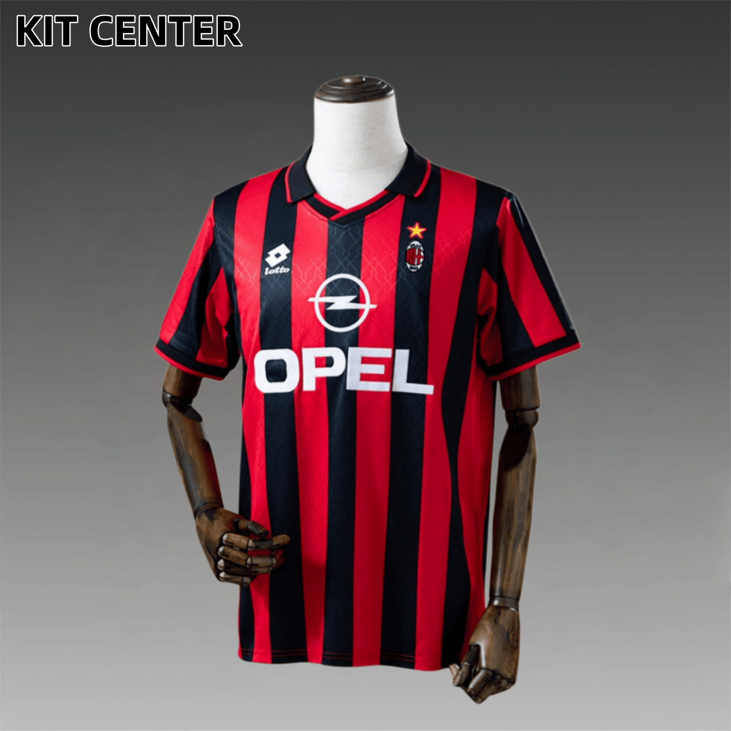 1995/1996 AC Milan Home Retro Football Shirt (Fan Edition)