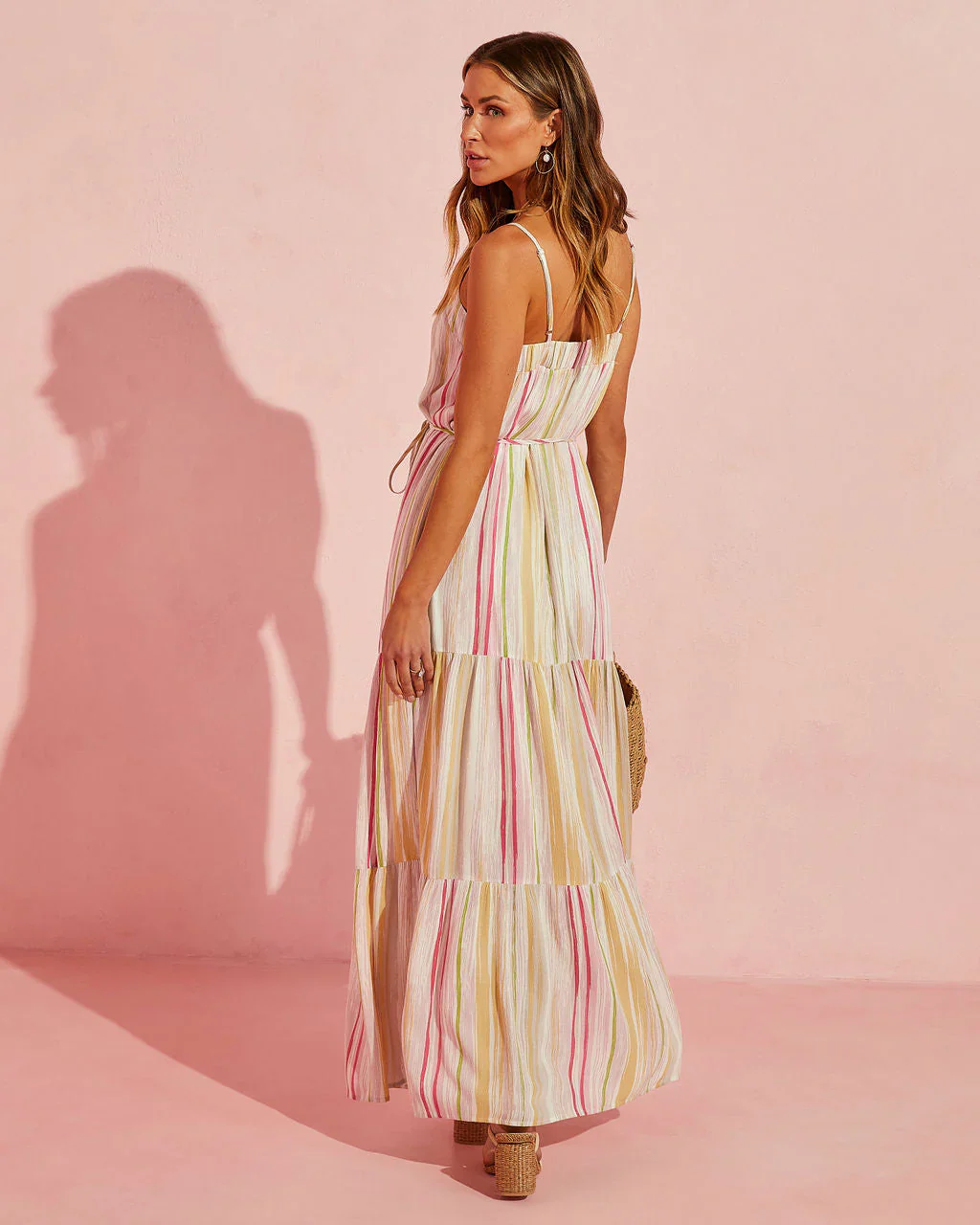 Garrison Belted Maxi Dress