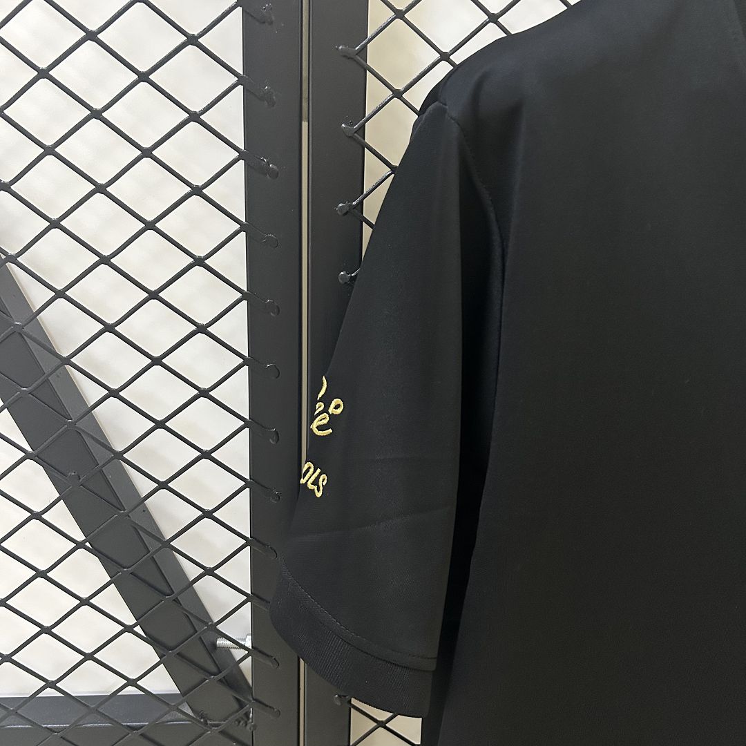 2025/2026 Santos Pele Black Football Shirt (Fan Edition)