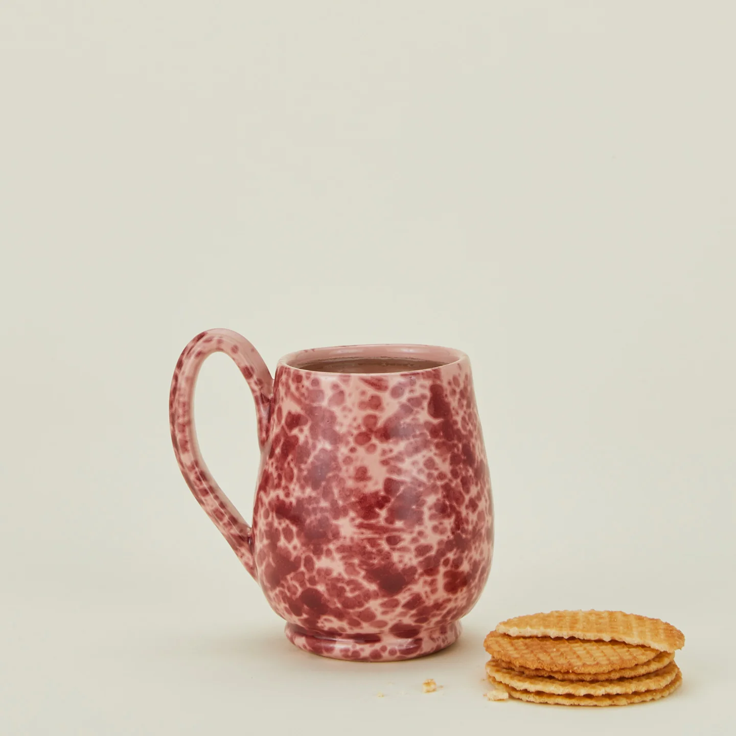 Splatter Mug - Pink/Red