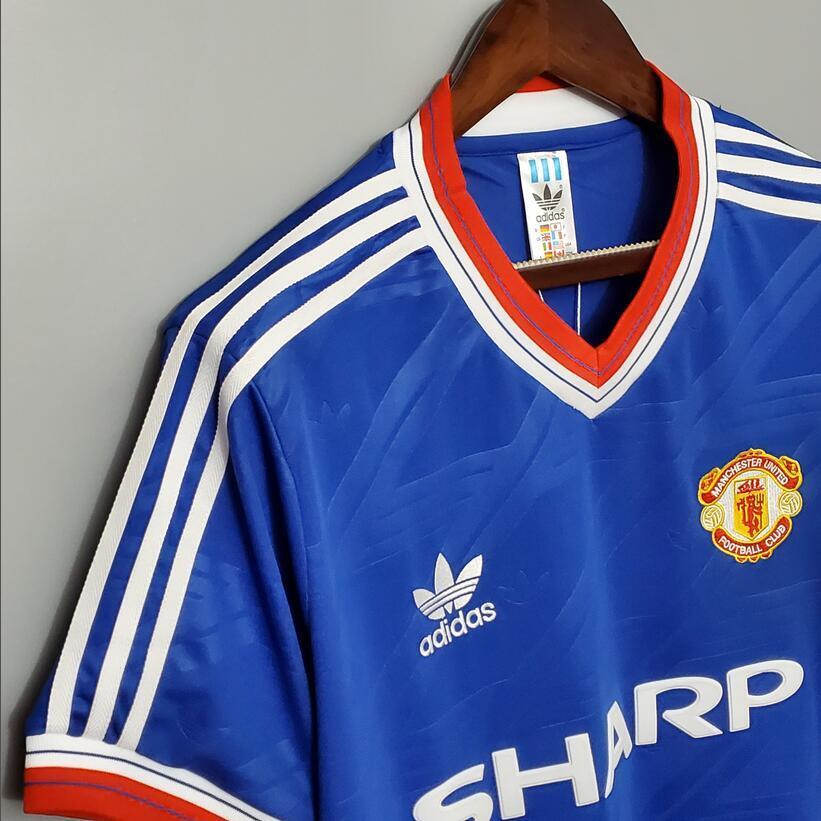 86/88 Manchester United Third Away retro football jersey