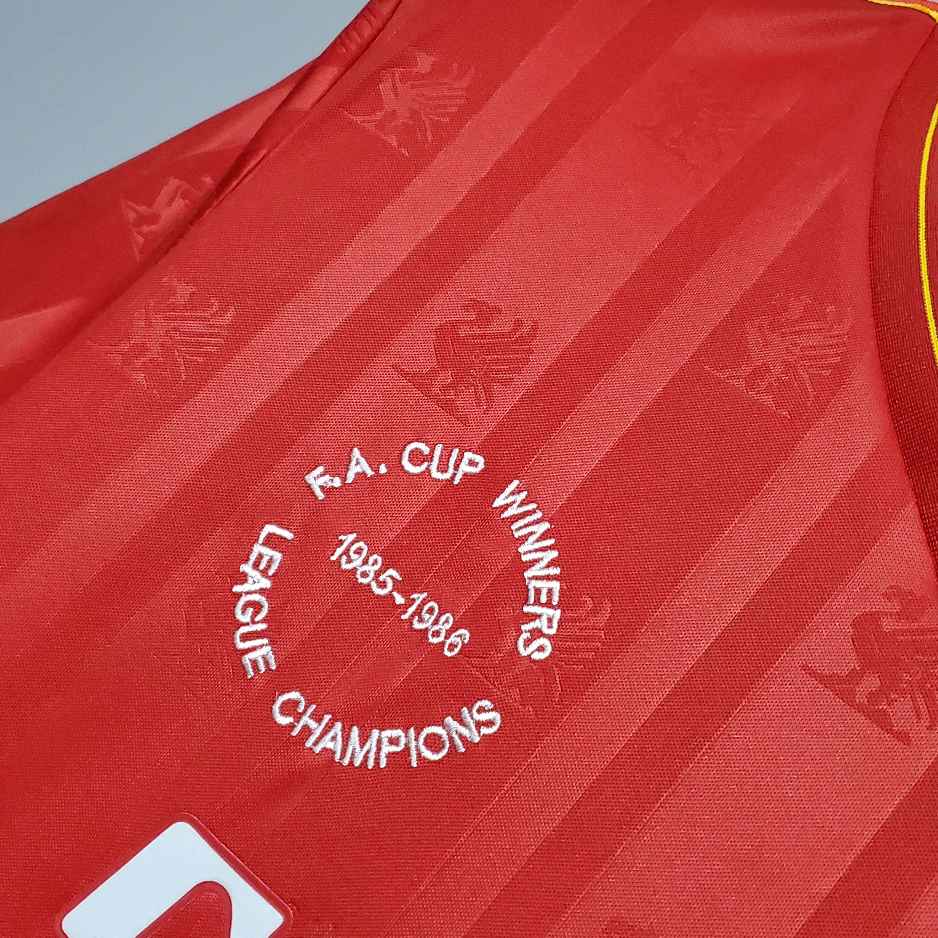 1985/1986 Liverpool Retro Home Football Shirt