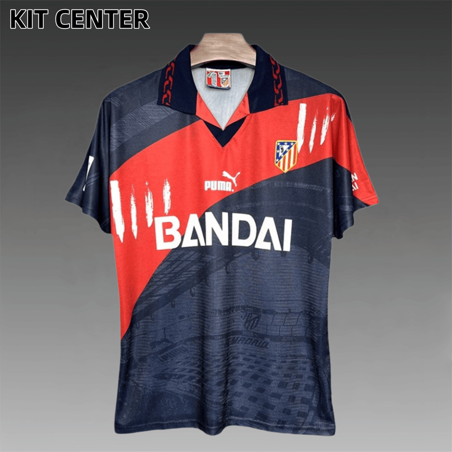 1996/1997 Atletico Madrid Away Retro Football Shirt