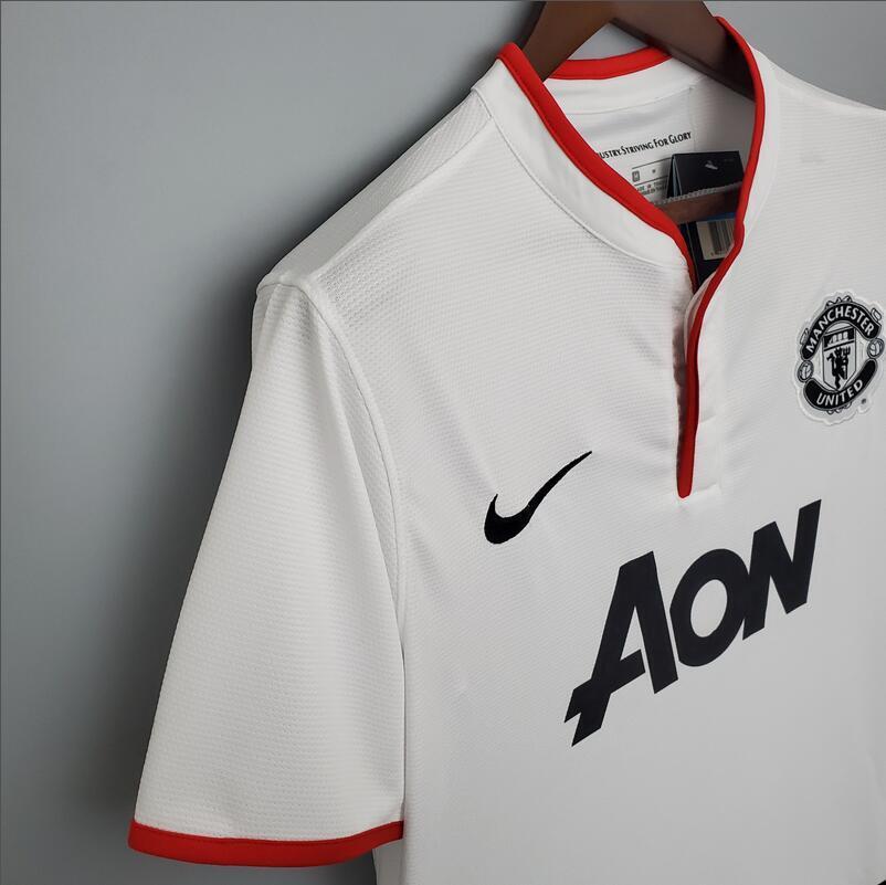 12/13 Manchester United Away retro football jersey