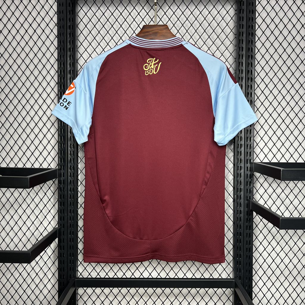 2024/2025 Aston Villa Home Football Shirt （Fans）