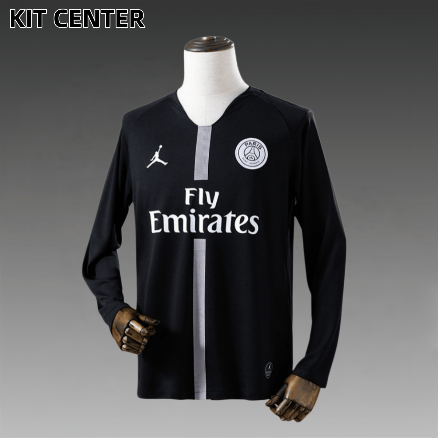 2018/2019 PSG Paris Saint-Germain Third Away Long Sleeve Retro Football Shirt (Retro)