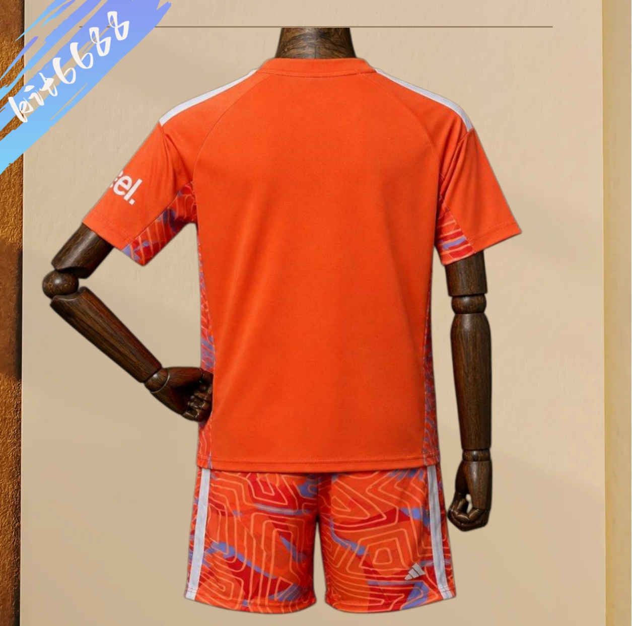 2026/2027 Arsenal Goalkeeper Orange Football Shirt (Adult Kids Kit socks)