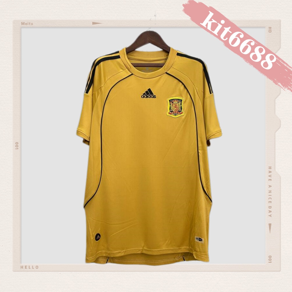 2008 Spain Away Retro Football Shirt