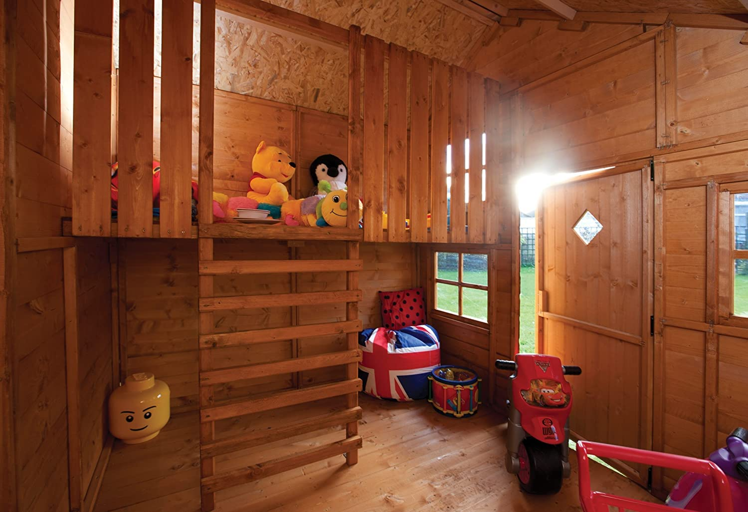 【BS】Swiss Cottage 7.71′ x 6.75′ Playhouse