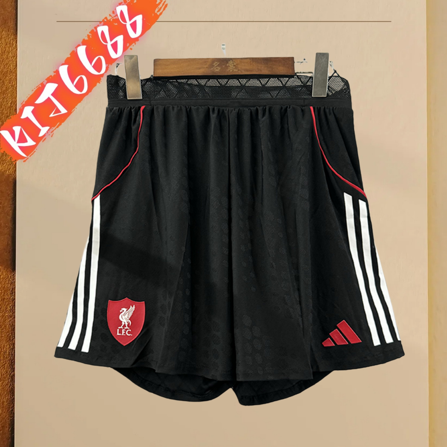 2025/2026 Liverpool FC Black Shorts (Player Edition)