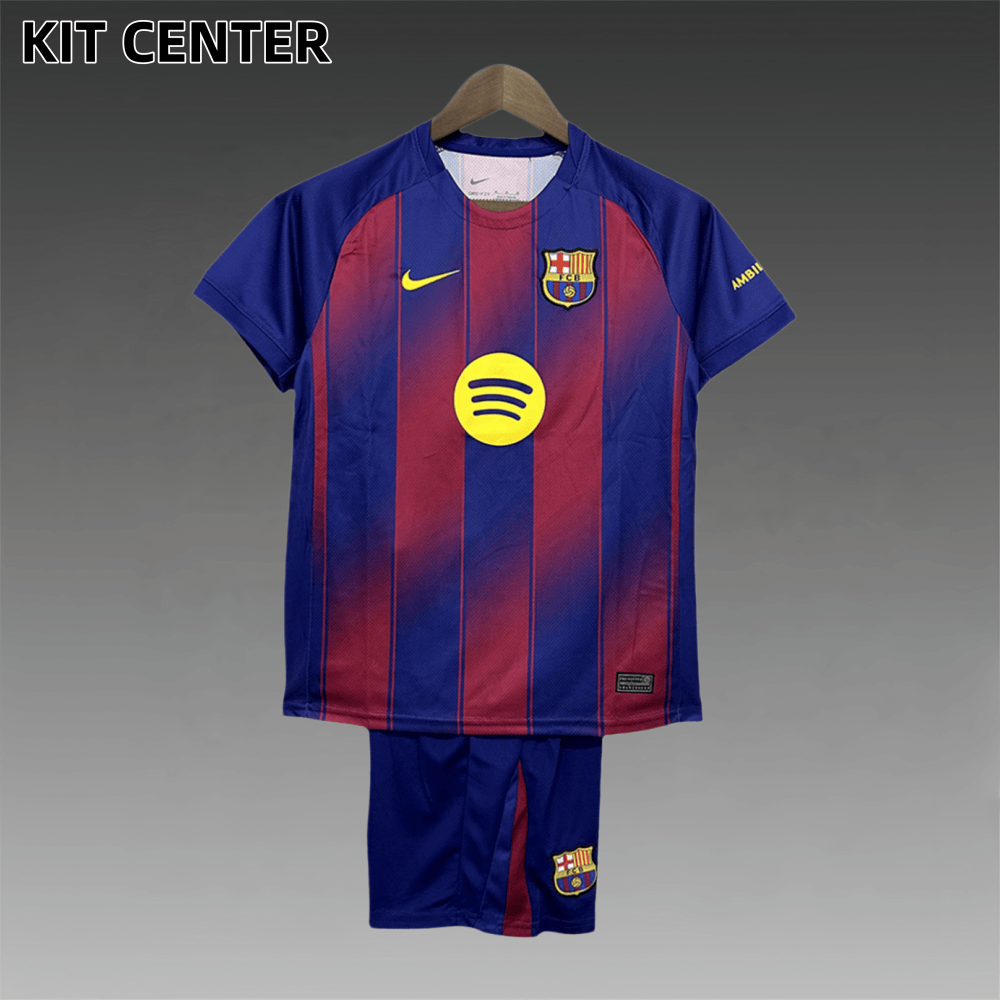 2025/2026 Barcelona Home Kids Kit （Kids Kit socks）