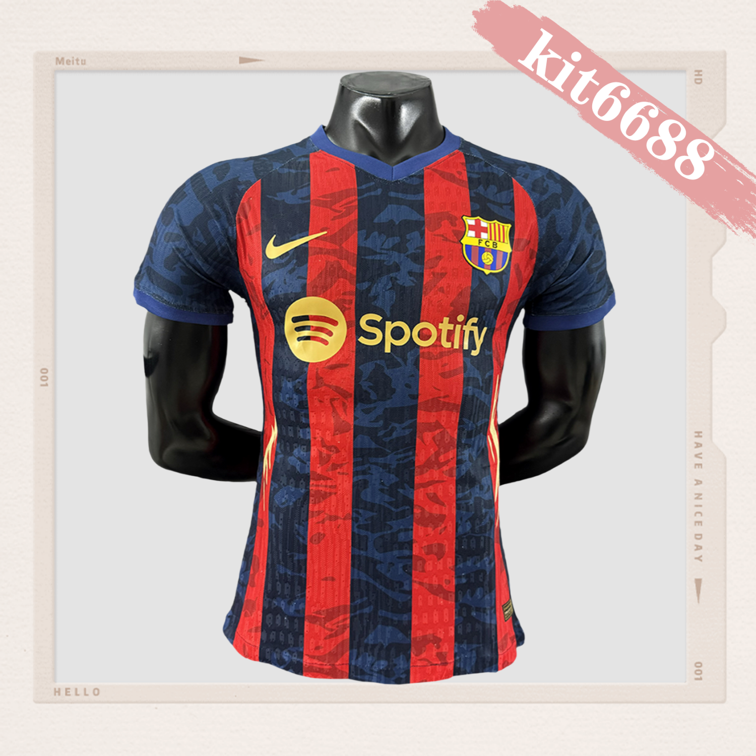 2025/2026 Barcelona Special Edition Football Jersey (Player Edition)