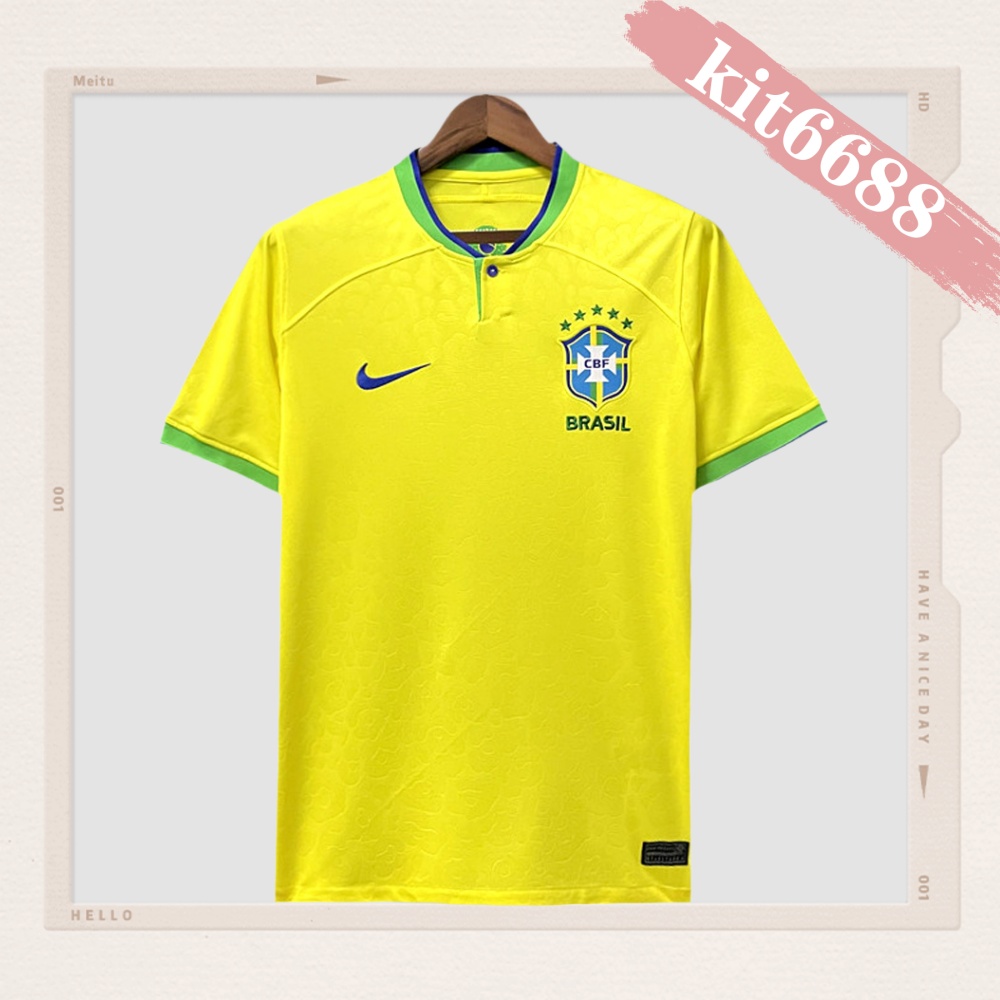 2022/2023 Brazil Home Football Shirt (Fan Edition)