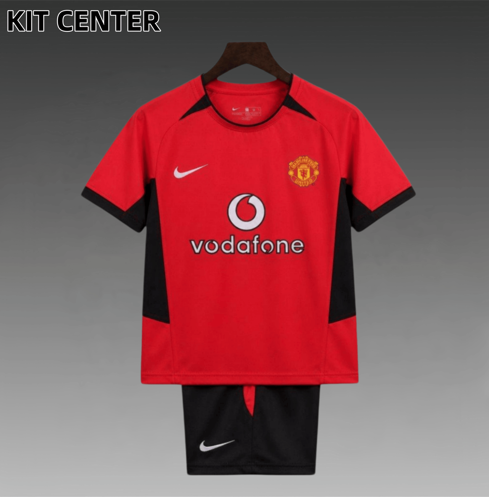 2002/2004 Manchester United home  Retro Football Shirt ( Kids Kit )