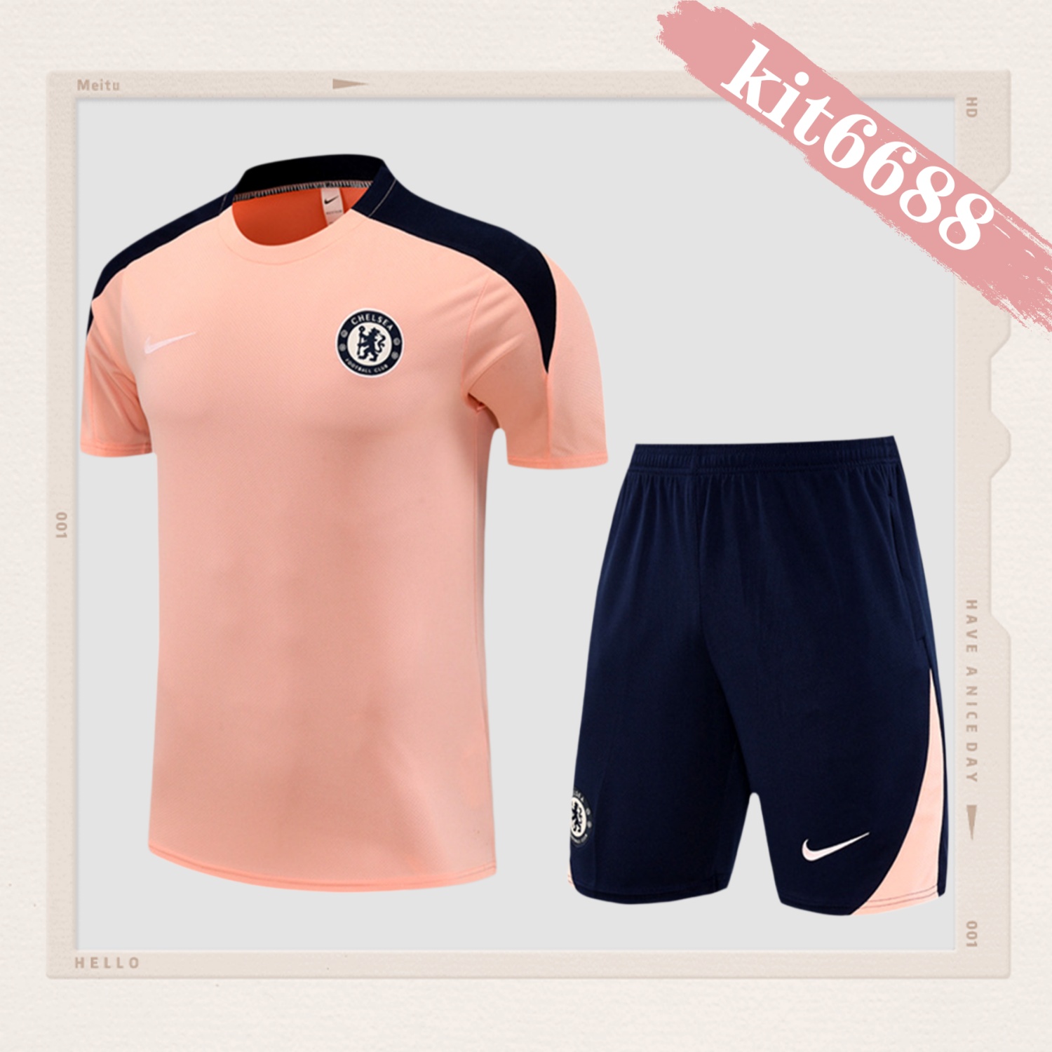 2025/2026 Chelsea Kids Short-Sleeve Training Kits (Adult Kids Kit)