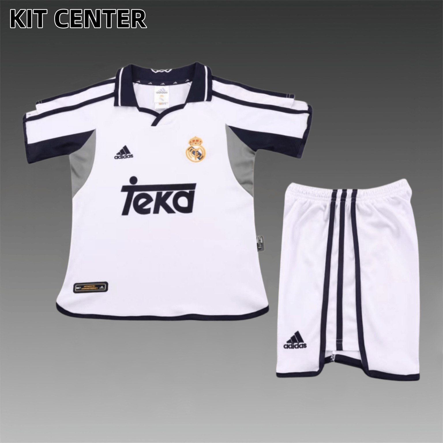 2000/2001 Real Madrid home Retro Kids Set