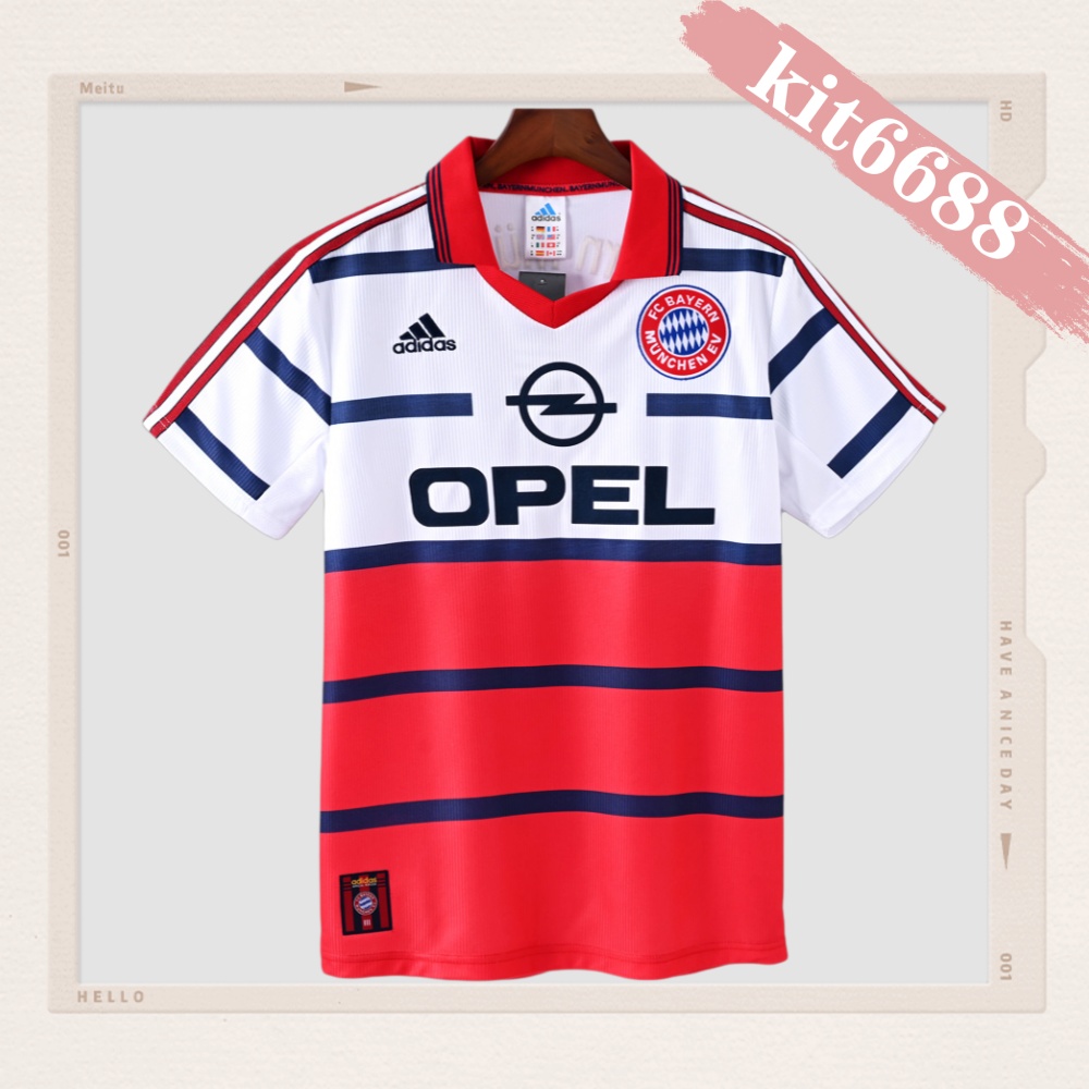 1998/2000 Bayern Munich Away Retro Football Shirt