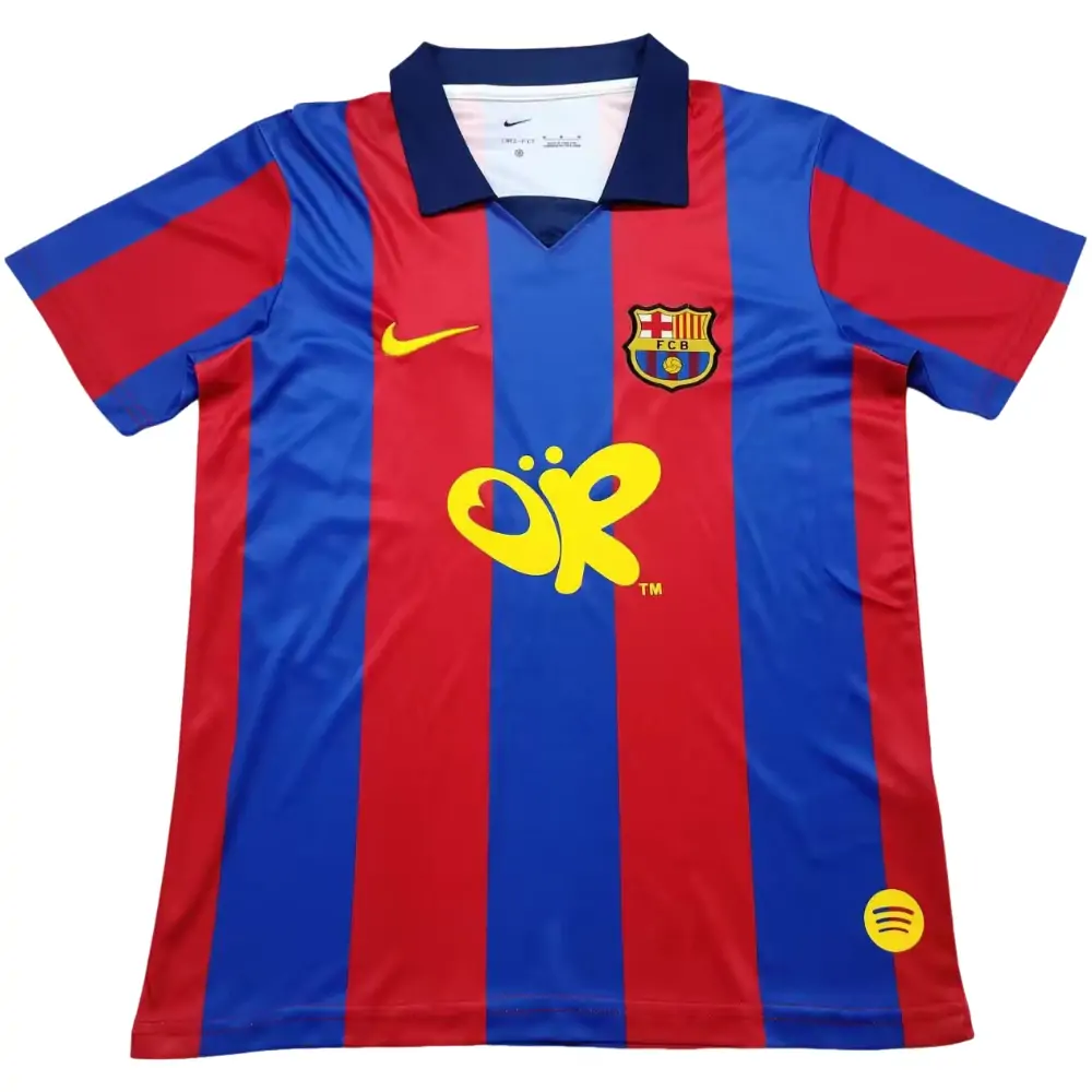 2003-04 Barcelona Home Retro Joint Jersey - Fans Edition
