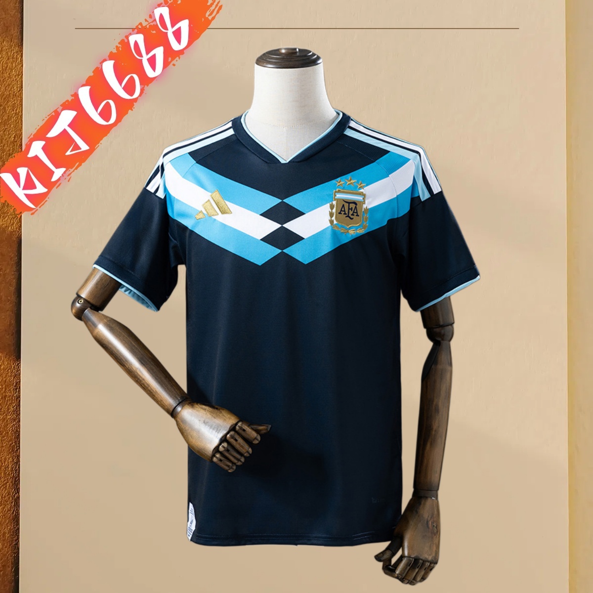 2026 Argentina Training - Black Jersey Football Shirt Fans