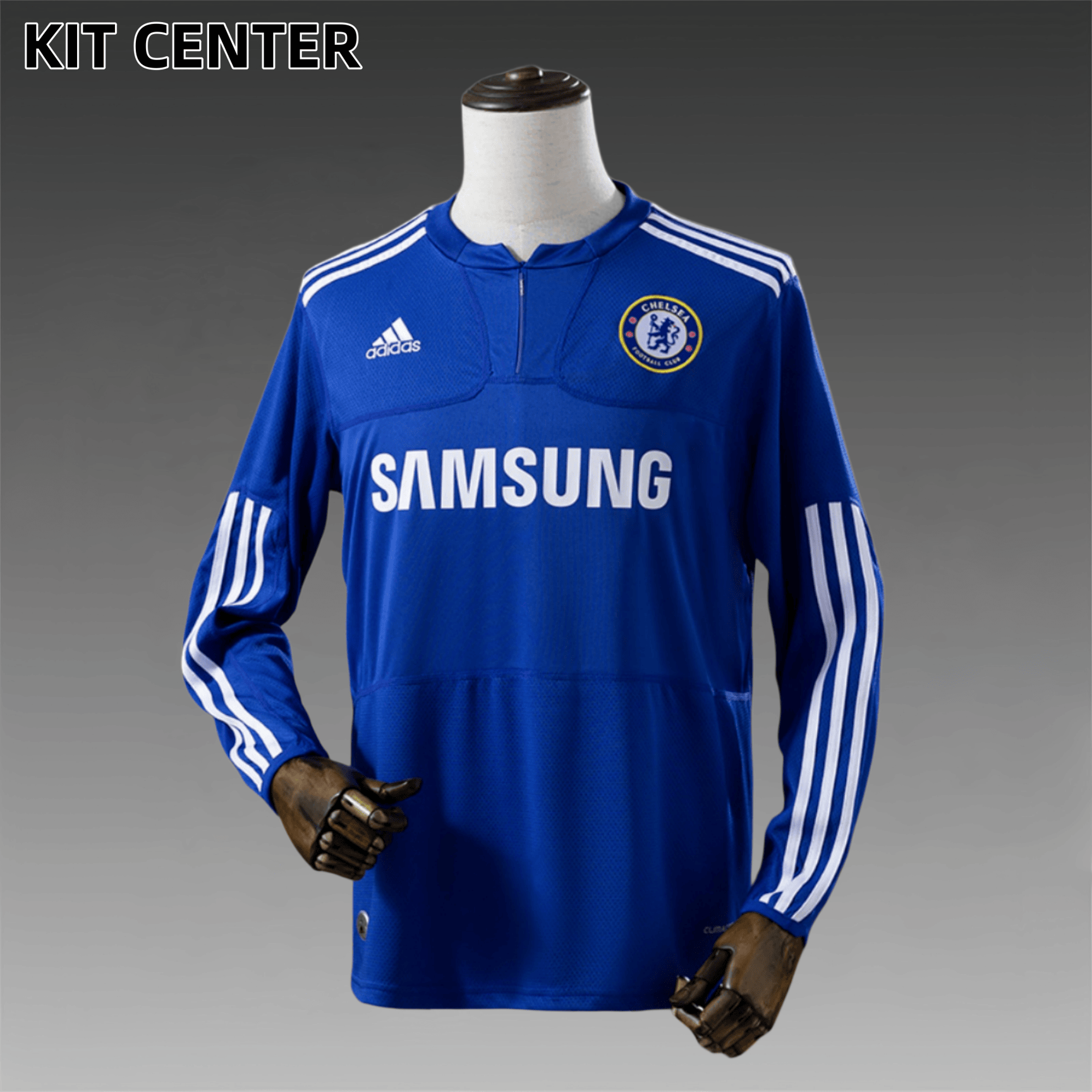 2009/2010 Chelsea Home Long Sleeve Retro Football Shirt (Fans)