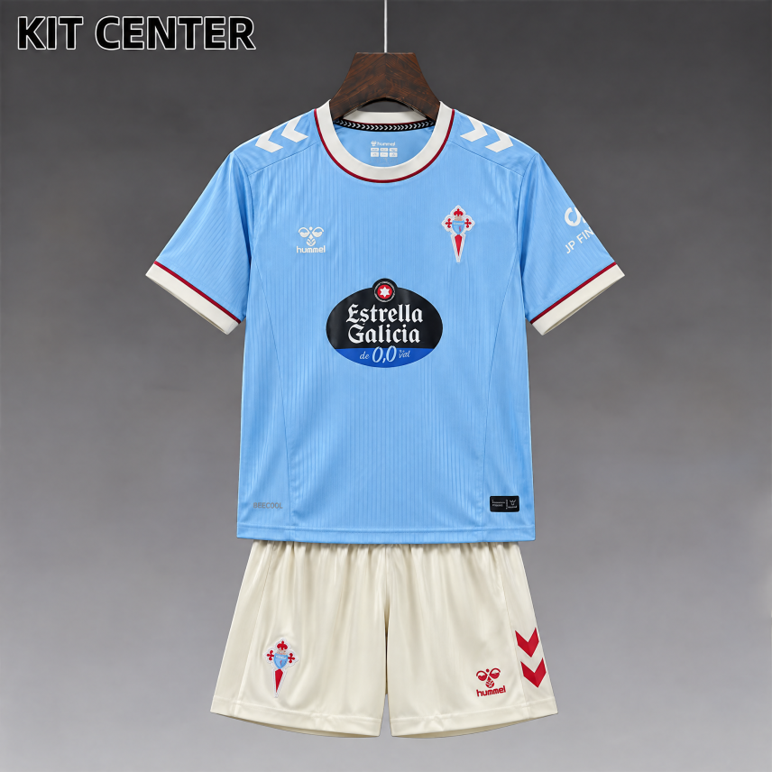 2026/2027 Celta Vigo Home Football Shirt (Kids Kit socks)