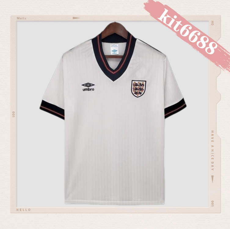94/97  England home  Retro Football Soccer jerseys