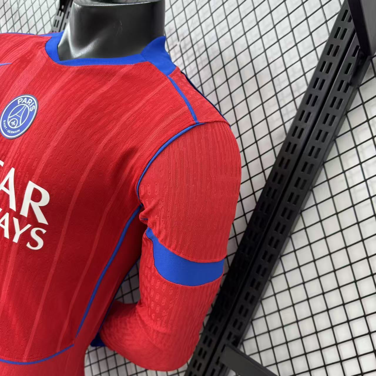 Paris Saint-Germain 2025/2026 Third Long sleeves Football Shirt (Player Edition)