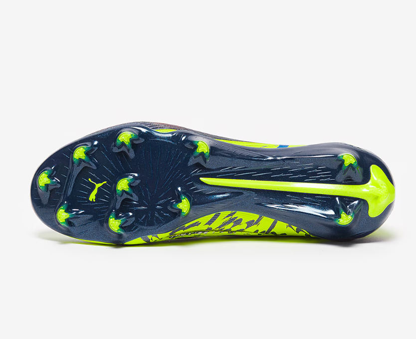 P ULTRA 6 CARBON FGDARE TO LAUNCH EDITION -PERSIAN BLUE/PUMA AGEDSILVER/PUMA BLACK/LIMESQUEEZE