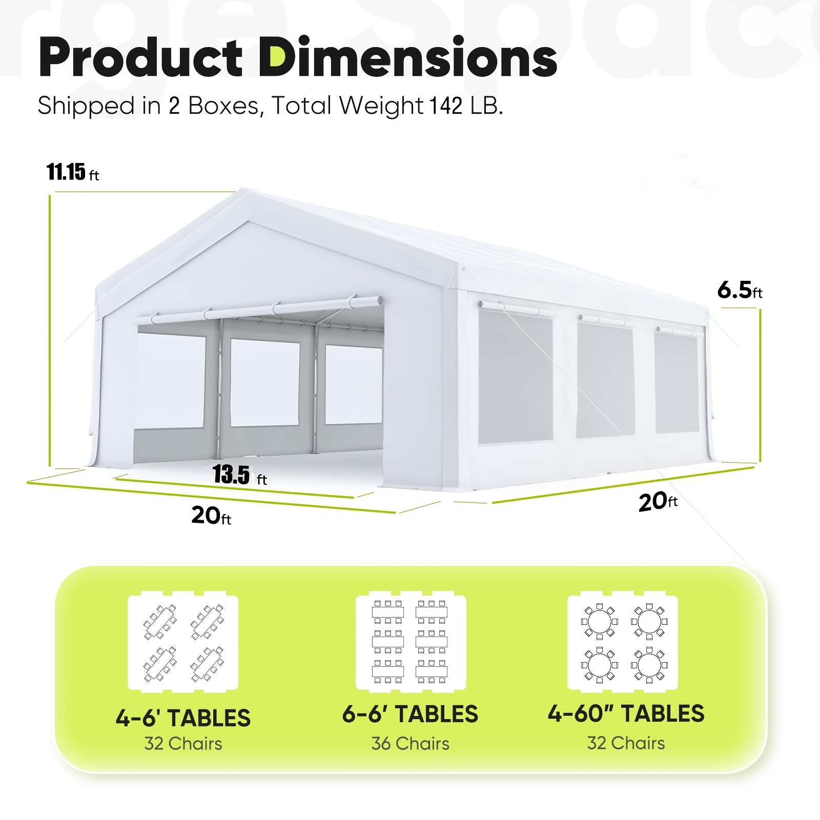 663 Car Party Tent
