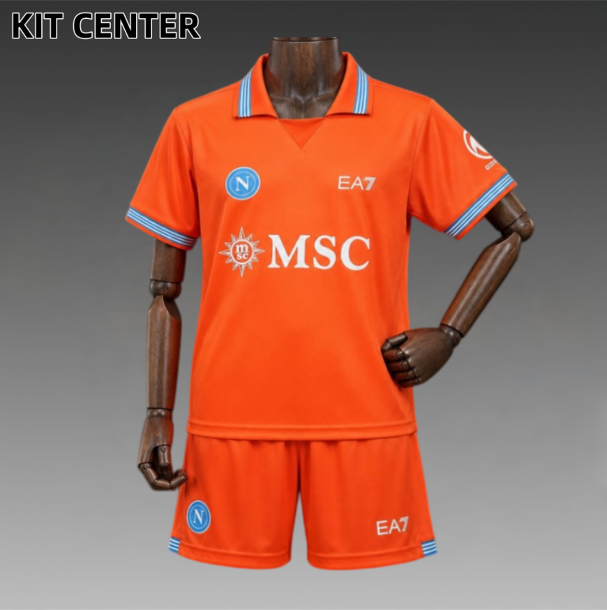2026/2027 Napoli Goalkeeper Football Shirt (Kids Kit socks)