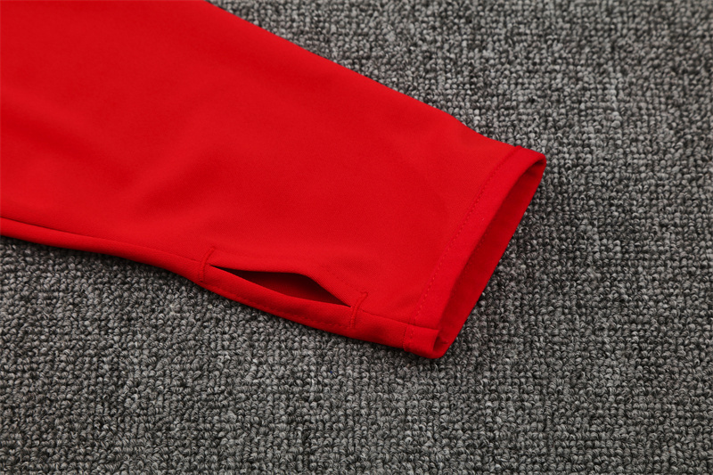 25/26 Liverpool red Half Zip Training Kit (Adult Kids Kit)