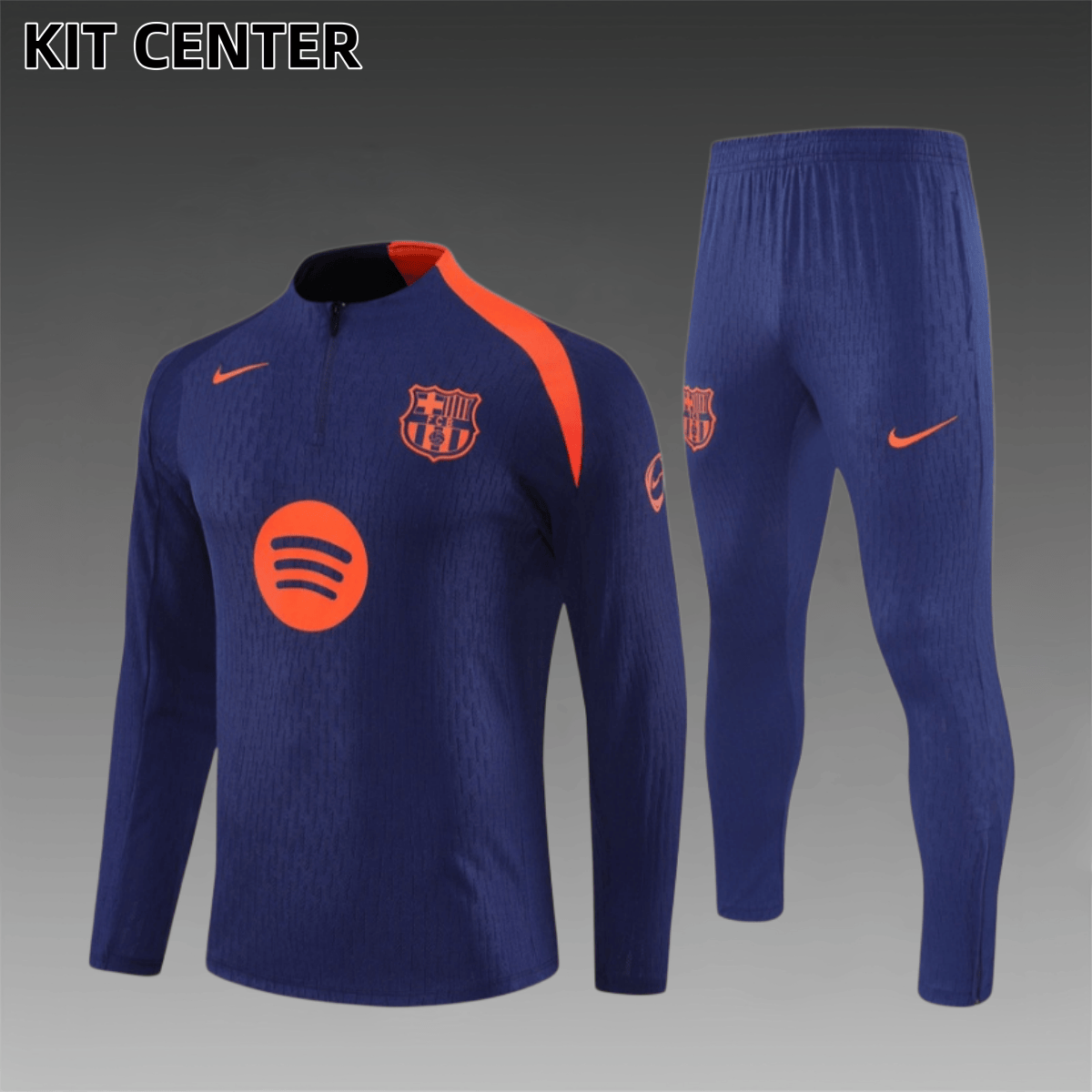 25/26 Barcelona Half Zip TrainingWear (Adult Kids Kit)