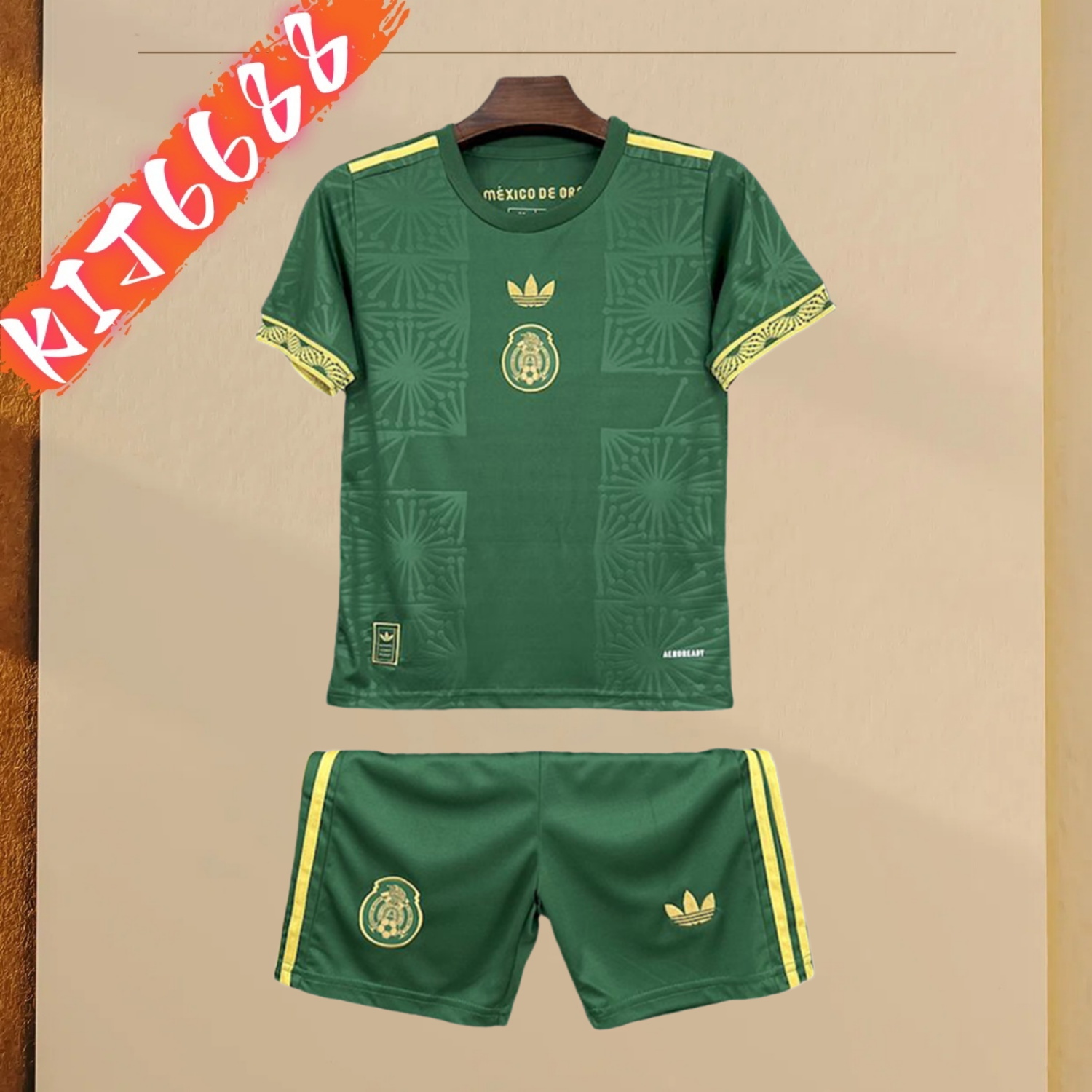 2025/2026 Mexico Special Edition Kids Football Shirt （Kids Kit socks）