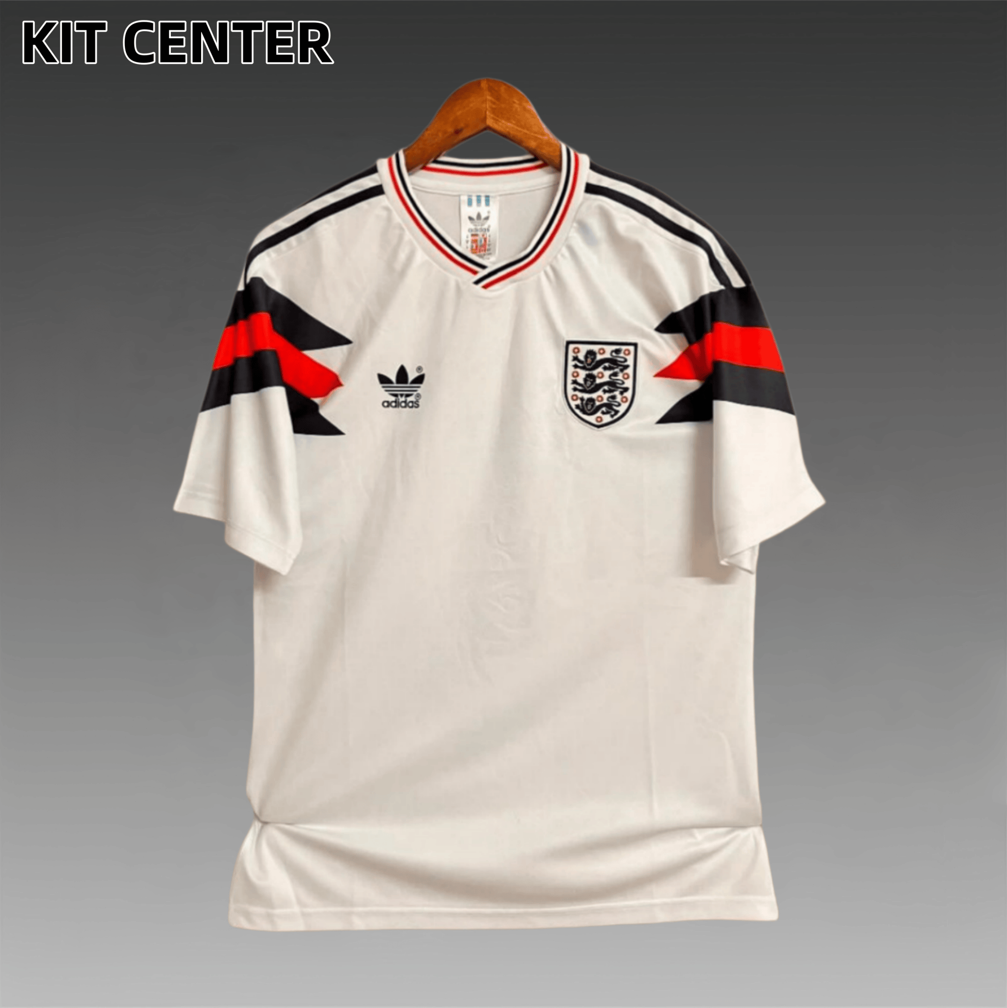 1990 England Home  Retro Football Soccer jerseys