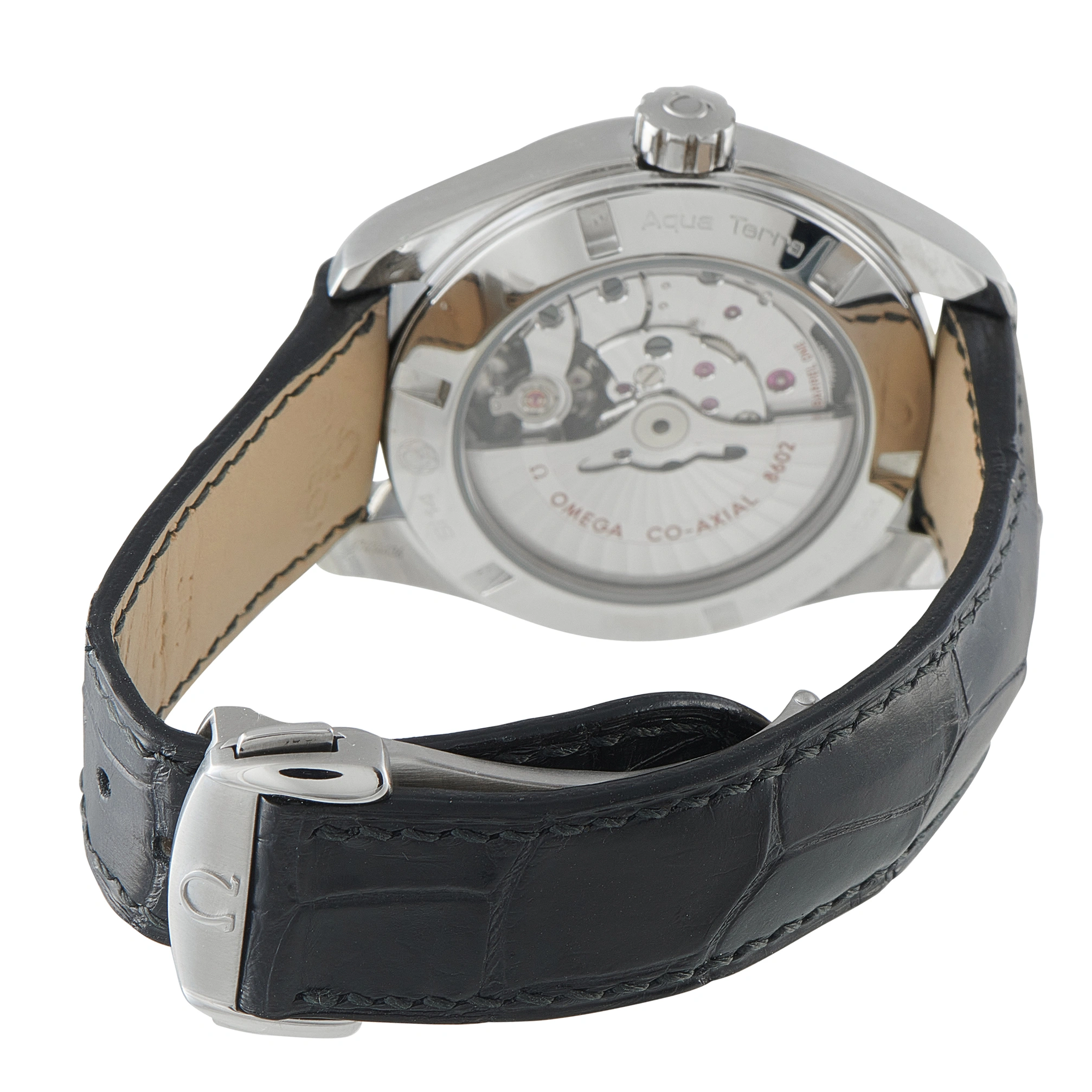 OmegaSeamaster Aqua Terra Silver Teak Dial Steel Watch 231.13.42.22.02.001