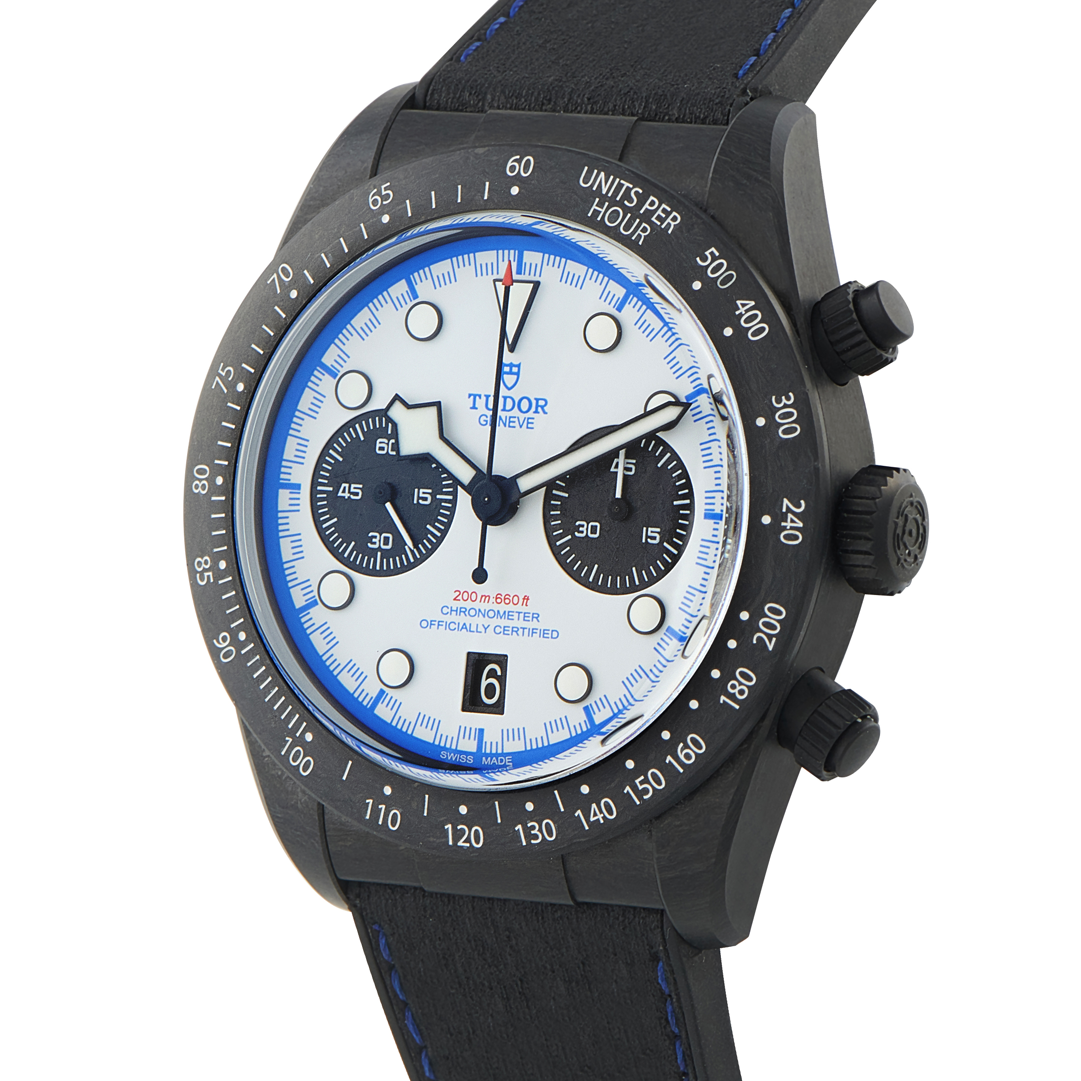 TudorBlack Bay Chrono Carbon 25 Carbon Fiber Watch 79377KN