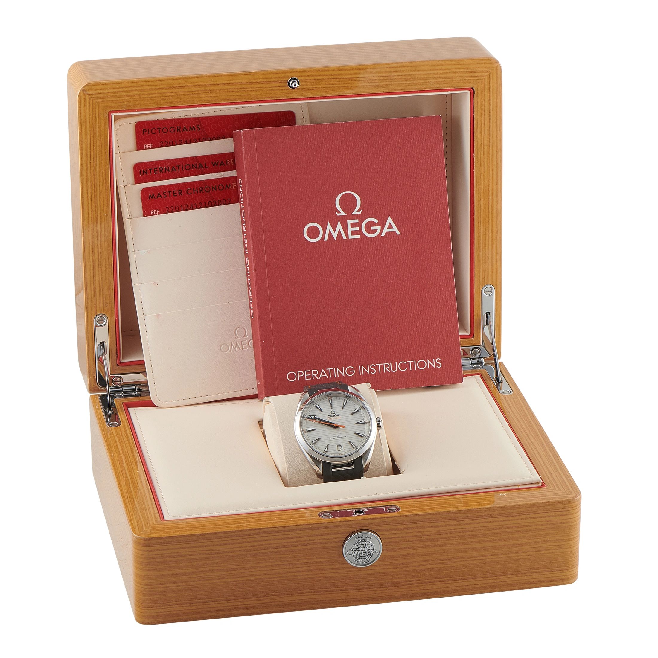 OmegaSeamaster Aqua Terra Steel on Rubber Watch 220.12.41.21.02.002