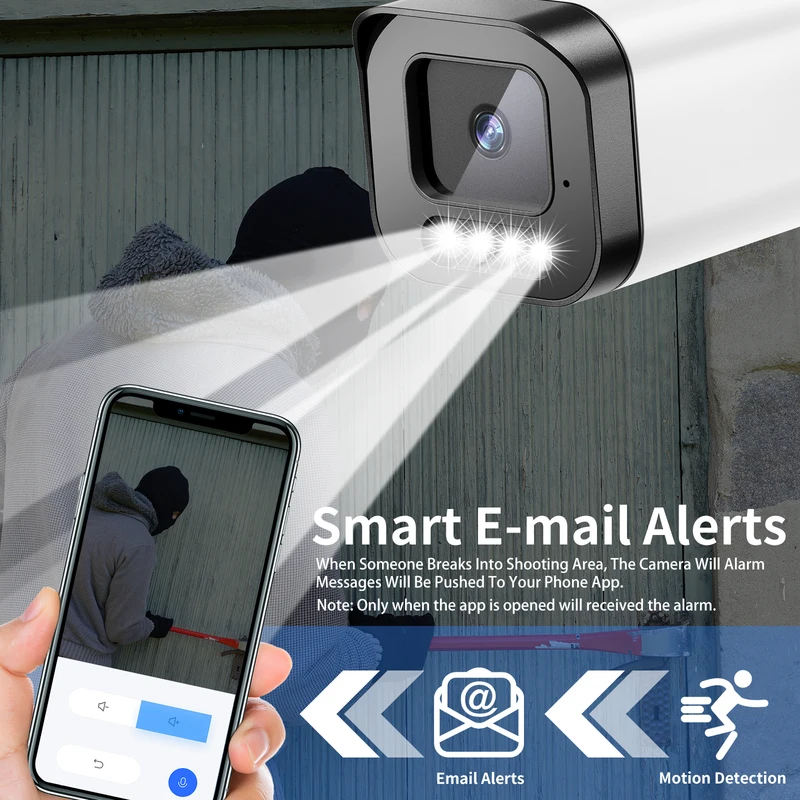 Gadinan 32CH UHD 4K 8MP POE Camera Face Detection Color Night Vision Video NVR Set Security System 4MP Outdoor CCTV Recorder Kit