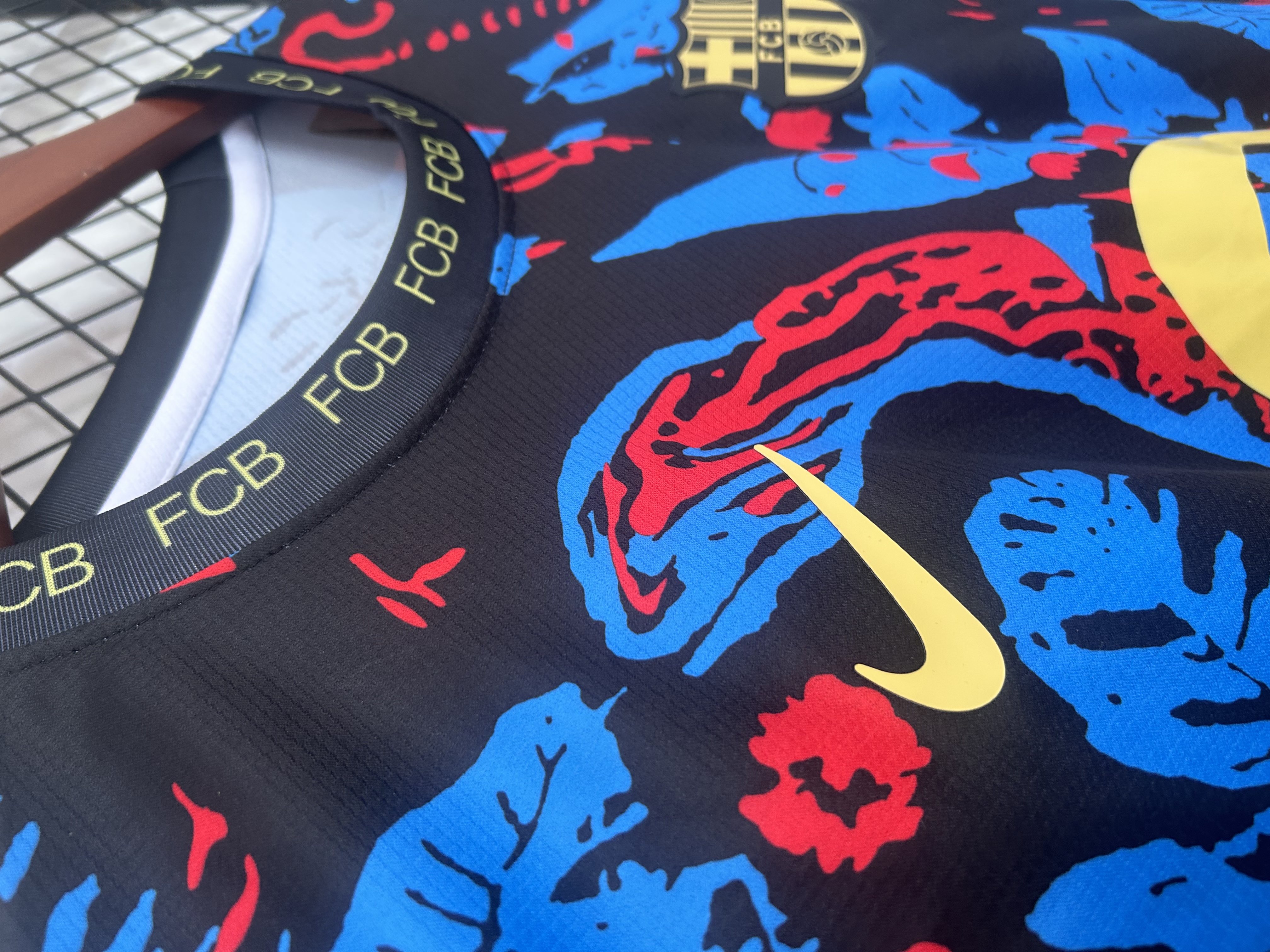 2025/2026 Barcelona Pre-match Football Jersey (Fan Edition)