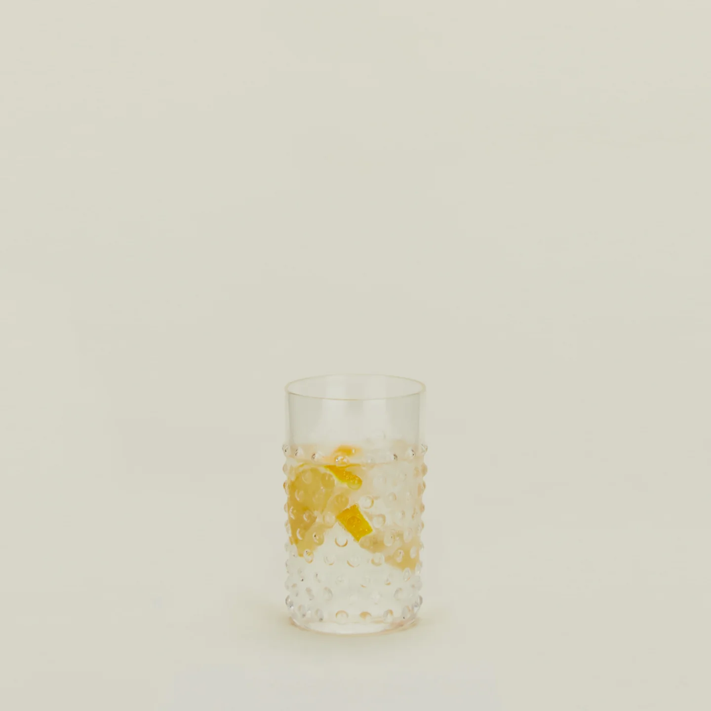 Hobnail Tumbler - Clear