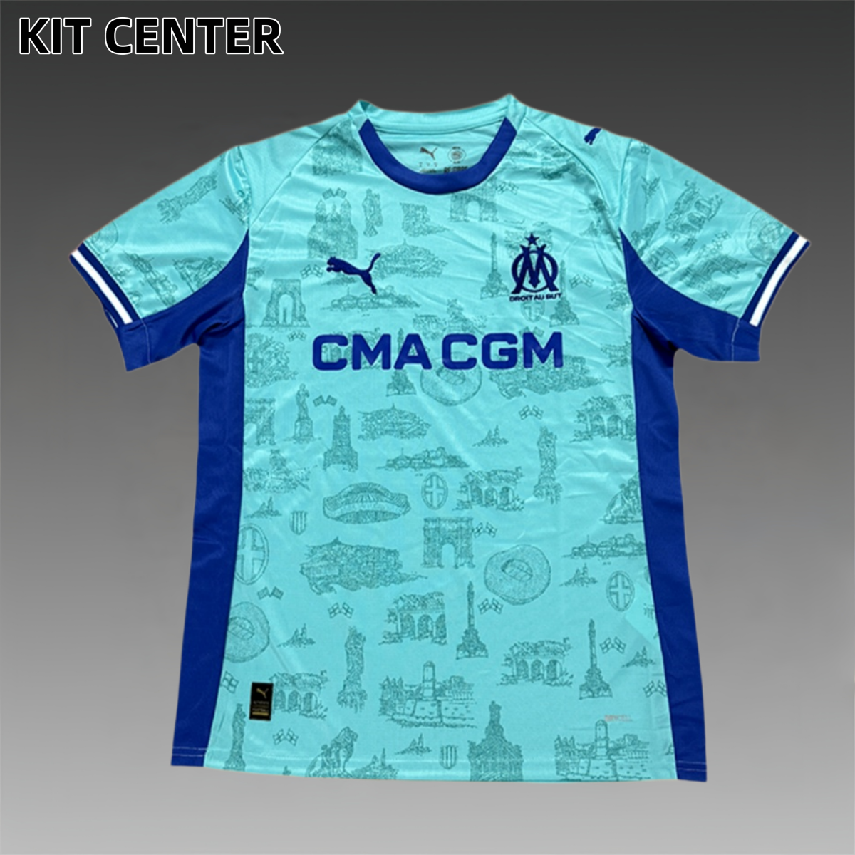 2025/2026 Marseille Fourth Football Shirt（Fan Edition）