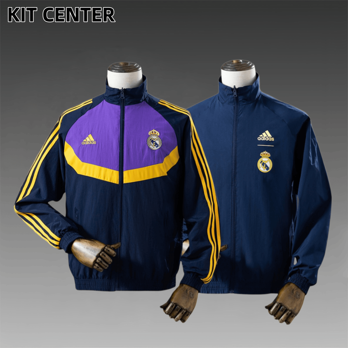 2025/2026 Real Madrid double-sided windbreaker