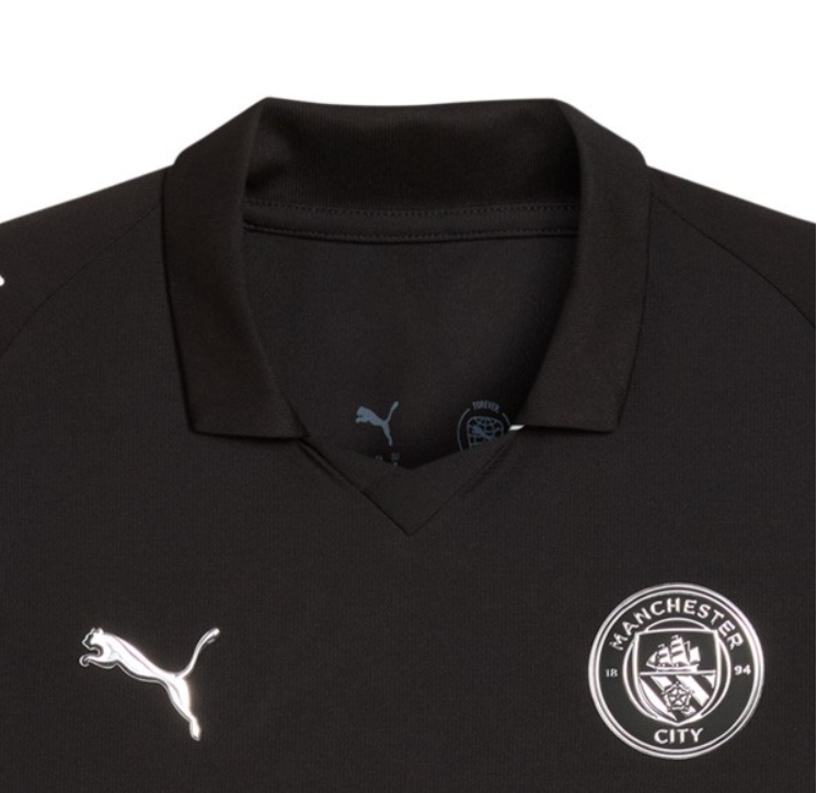 2025/2026 Manchester City FC Away Long Sleeve Football Shirt (Fans)