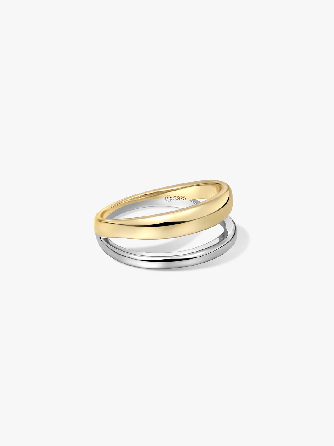 Mixed Dome Layered Ring