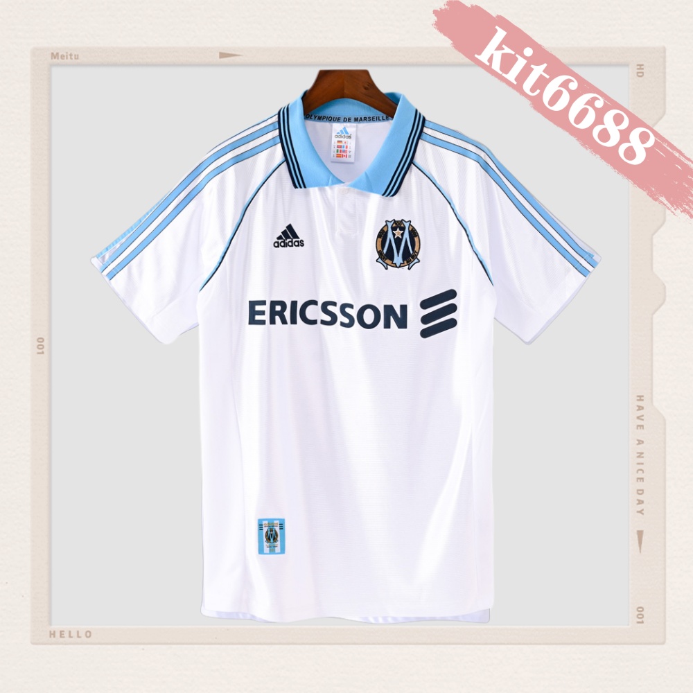 1998/1999 Marseille Home Retro Football Shirt