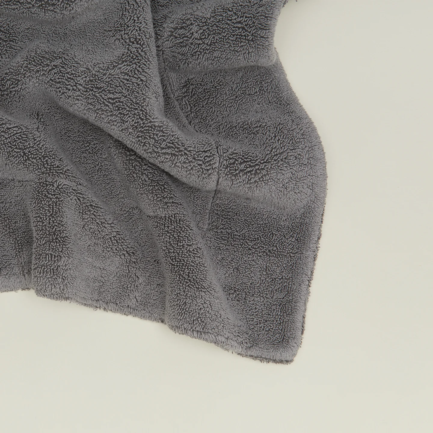 Simple Terry Bath Mat - Dark Grey