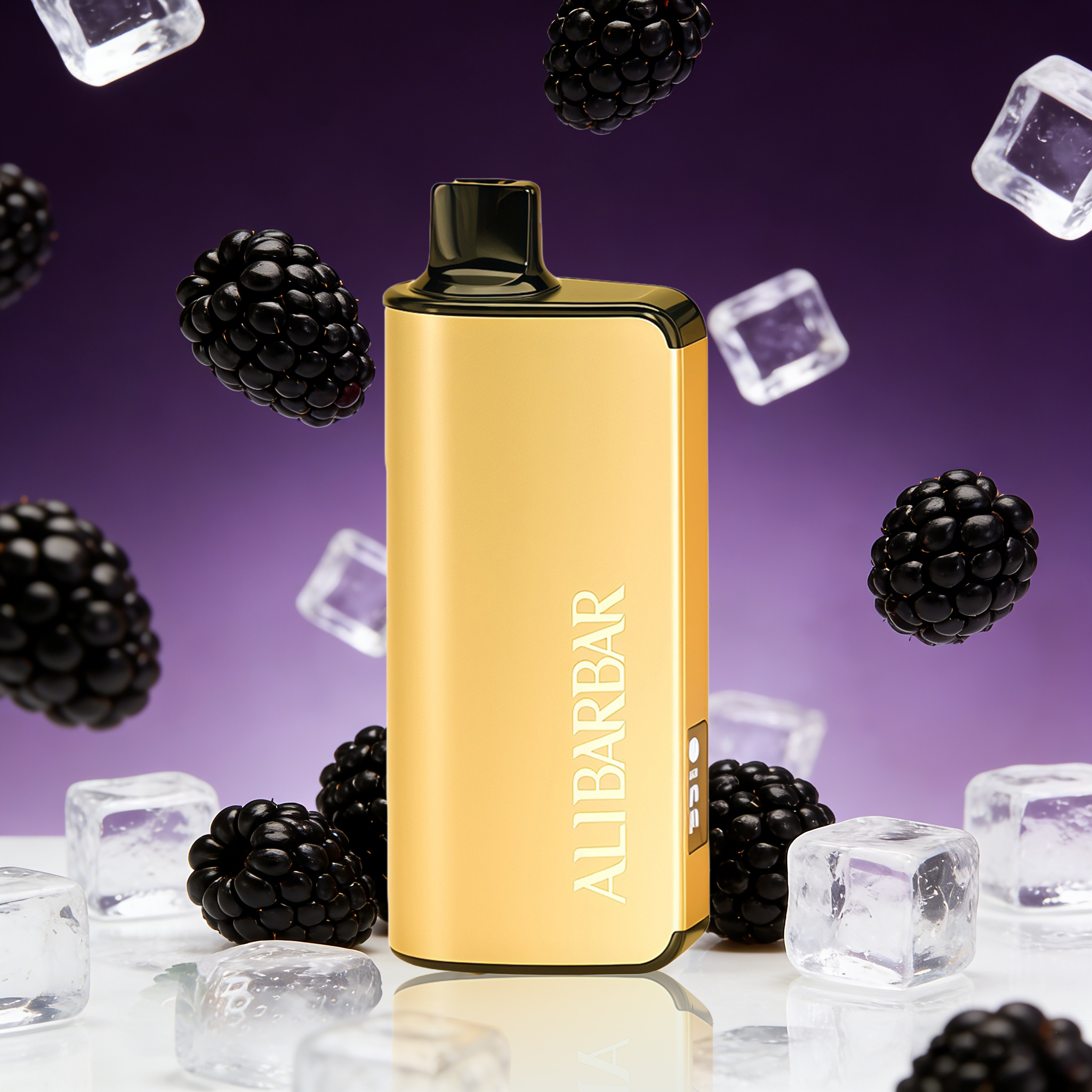 ALIBARBAR INGOT 9000 PUFFS-BLACKBERRY ICE