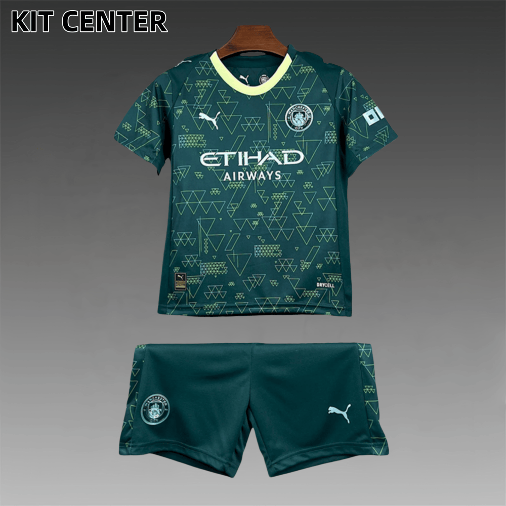 2025/2026 Manchester City EA SPORTS FC Jersey(Kids Kit socks)
