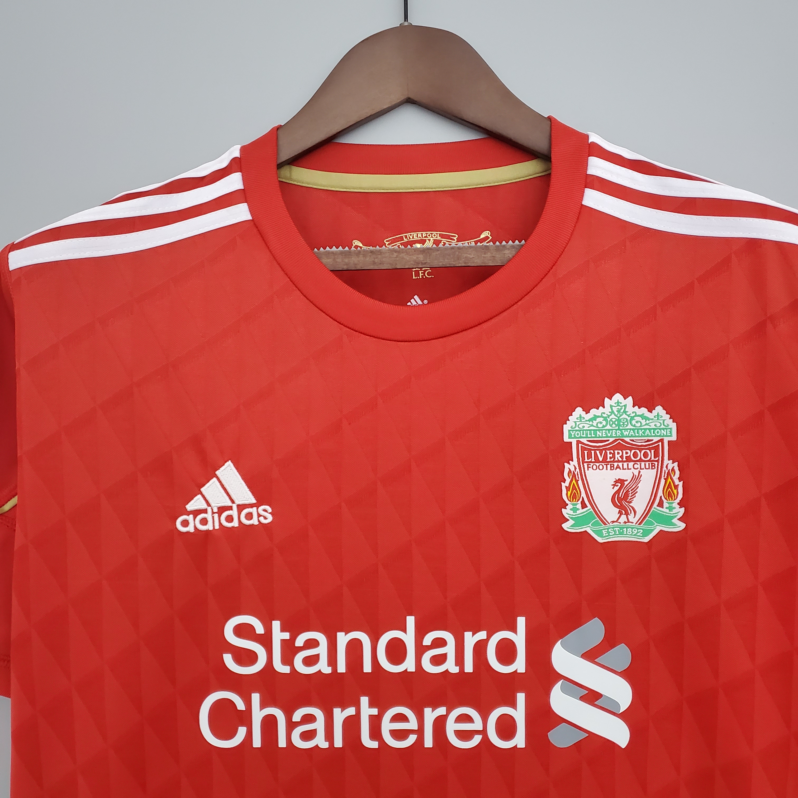 2010/2011 Liverpool Retro Home Football Shirt