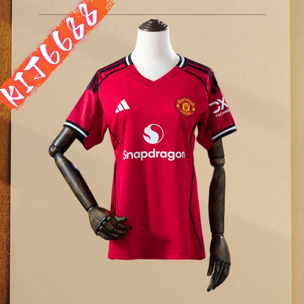 2026 Manchester United home women's clothing Football Shirt (Fans Edition)
